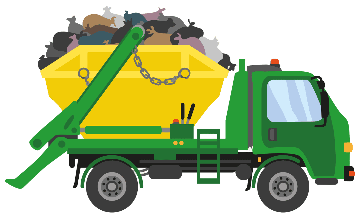 Skip Lorry